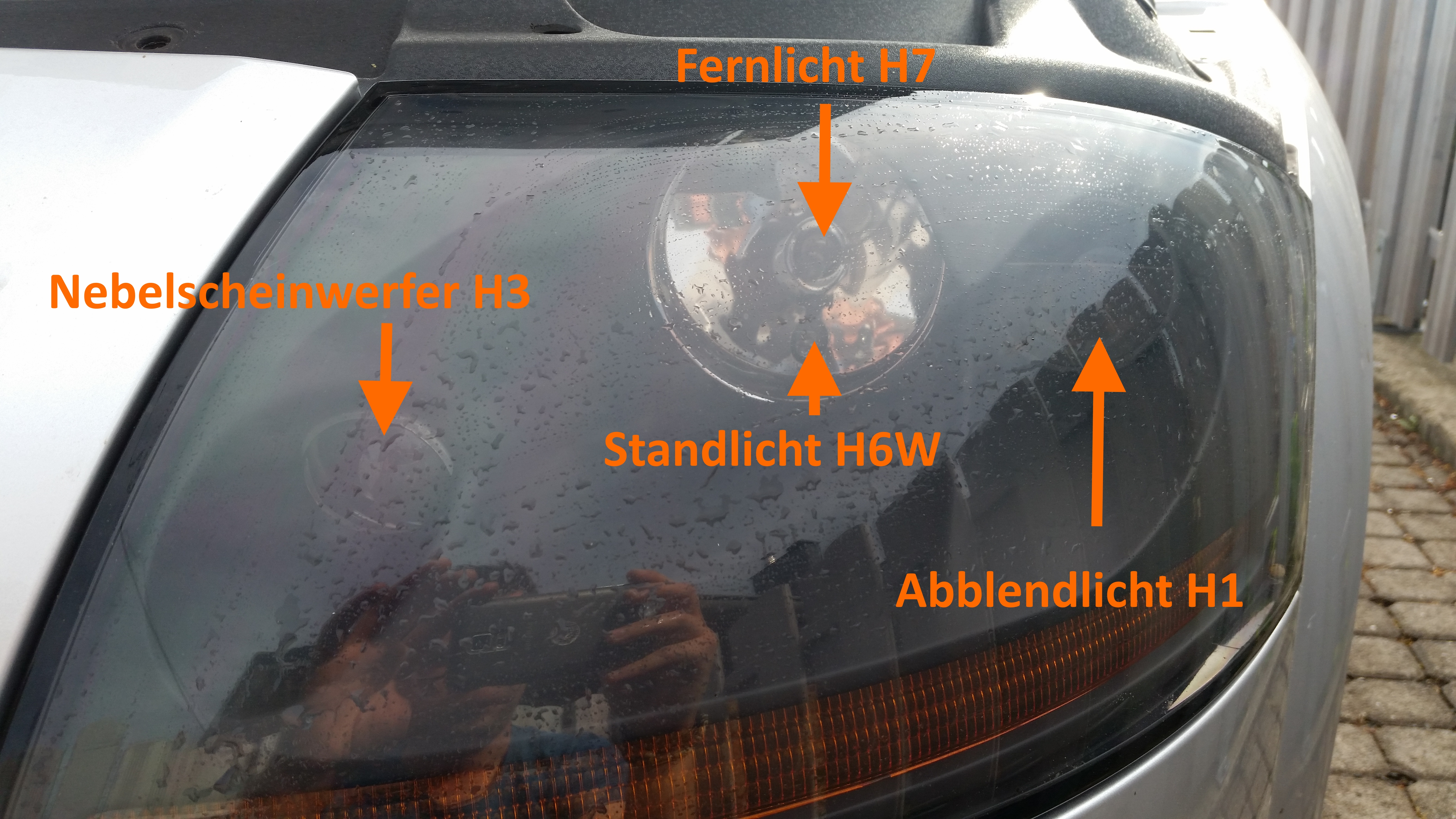 Audi TT 8N - Leuchtmittel Front [Halogen] - sh.blog